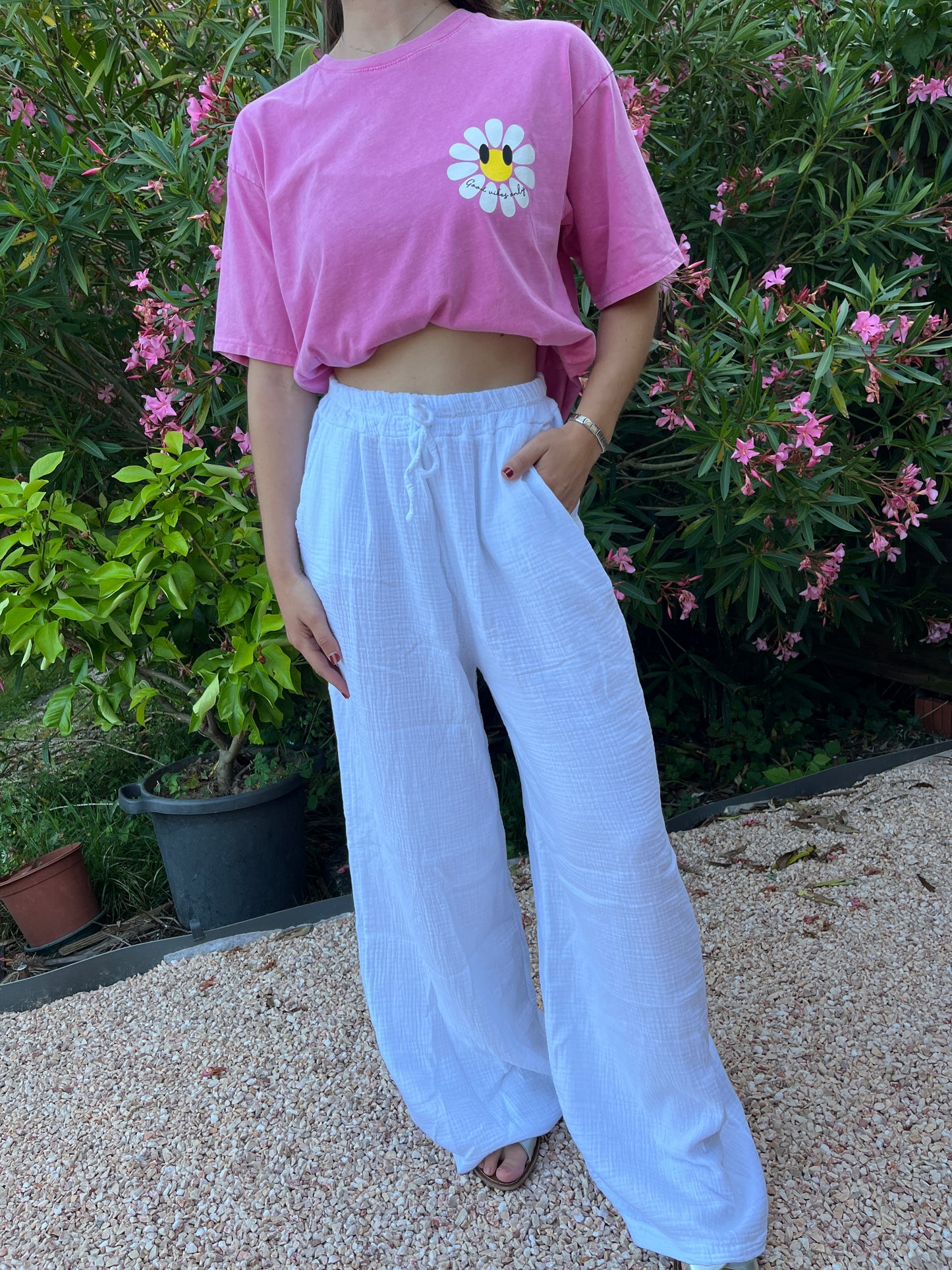 Pantalon Louisa blanc