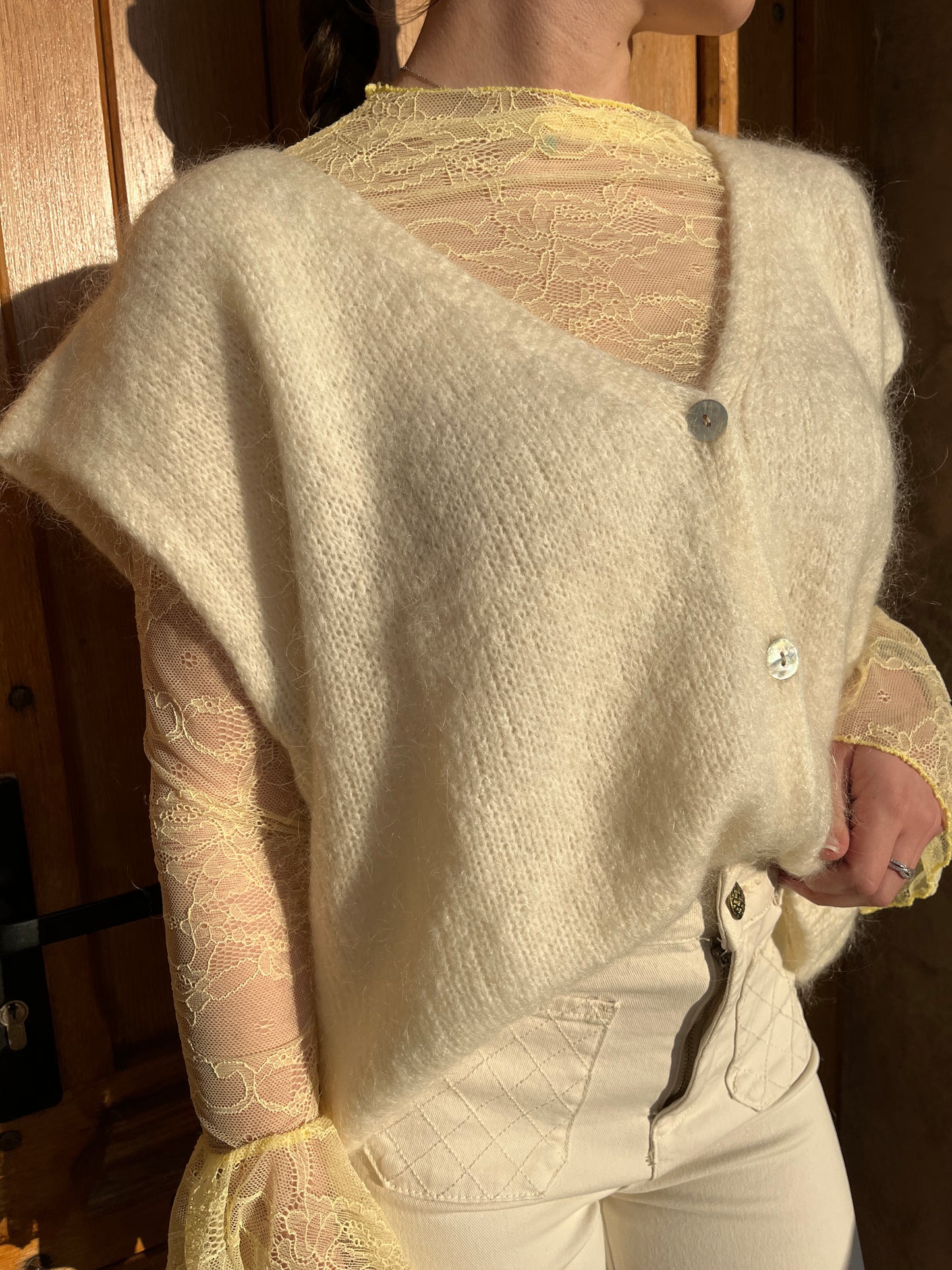 Pull Romy Blanc