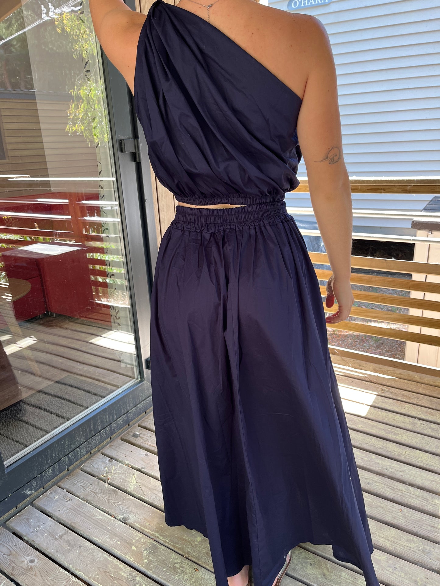 Ensemble Carmen Bleu marine