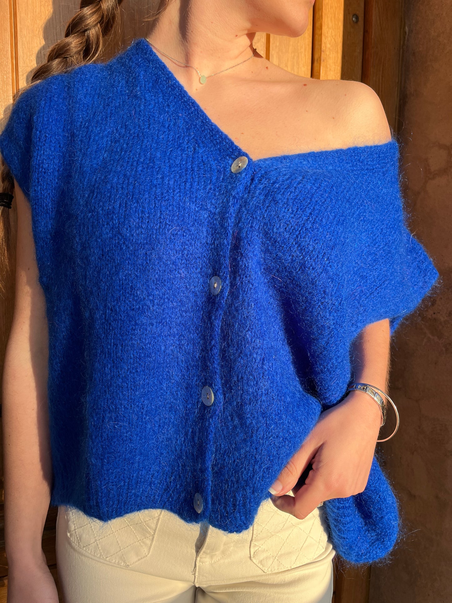Pull Romy Bleu roi