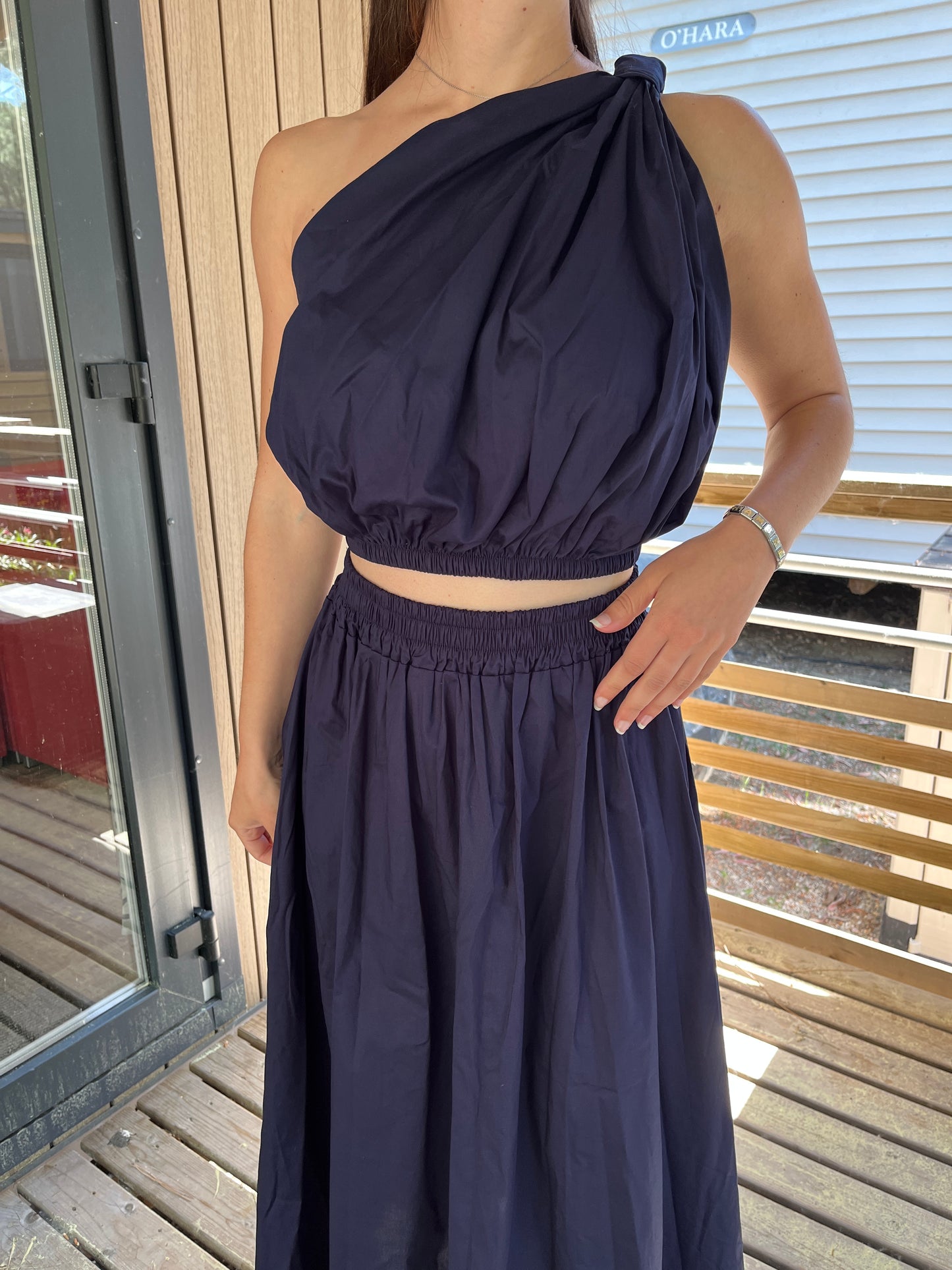 Ensemble Carmen Bleu marine