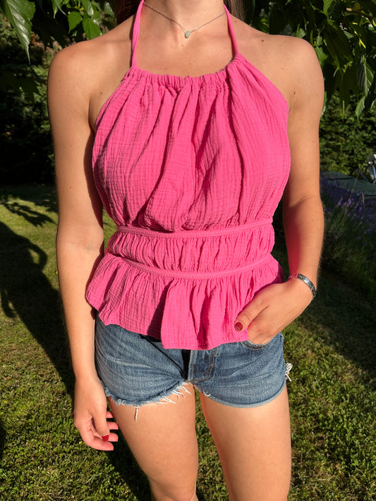 Top dos nu Fushia