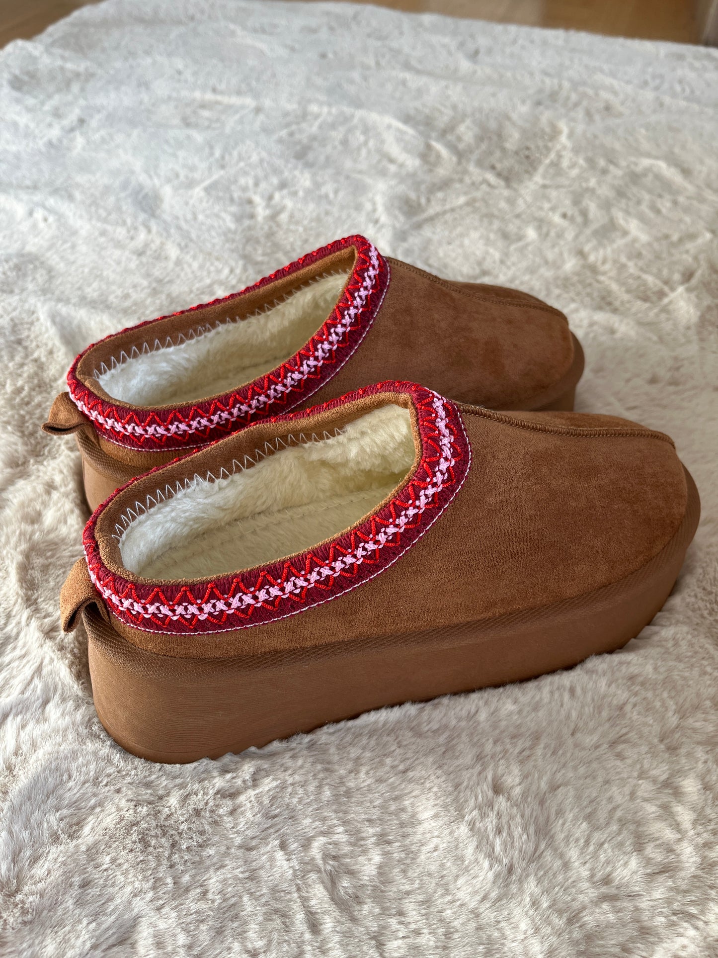 Mules compensées Camel