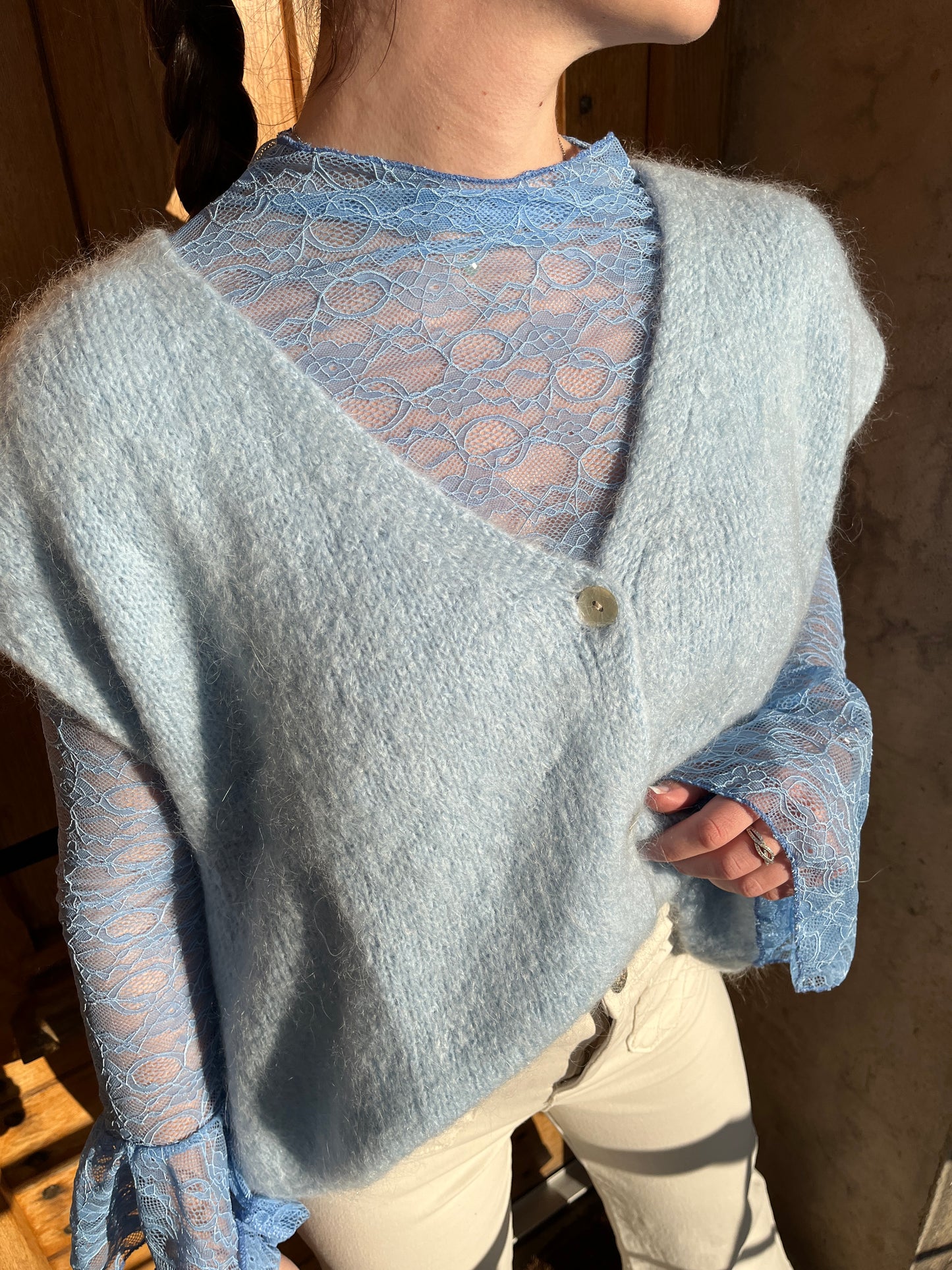 Pull Romy Bleu ciel