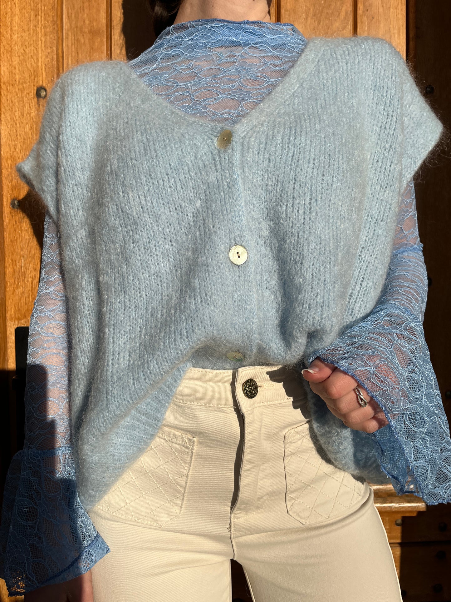 Pull Romy Bleu ciel