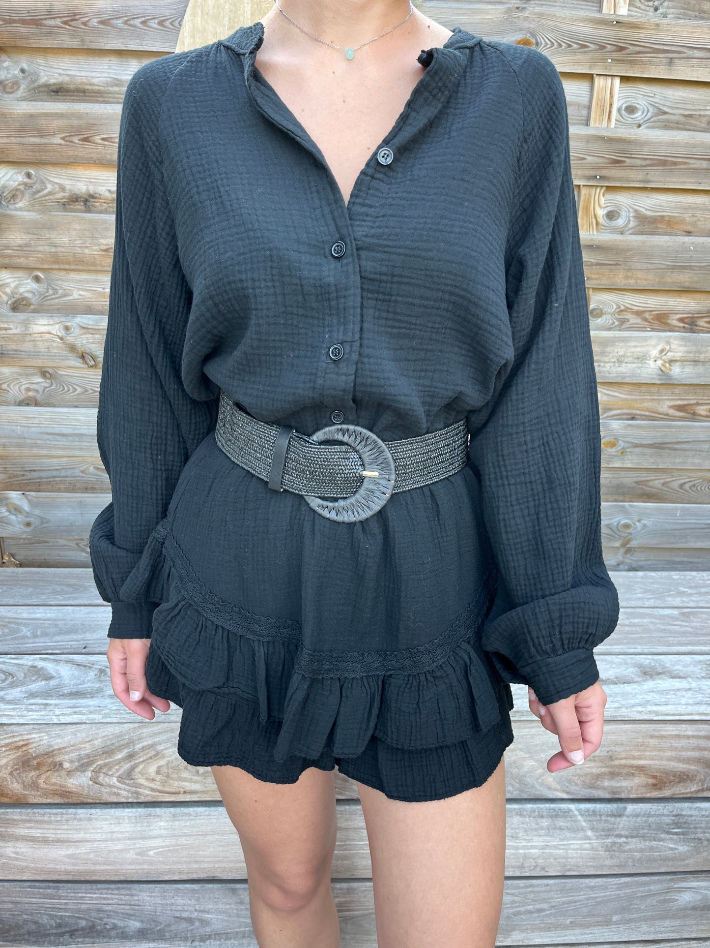 Ensemble en gaze de coton