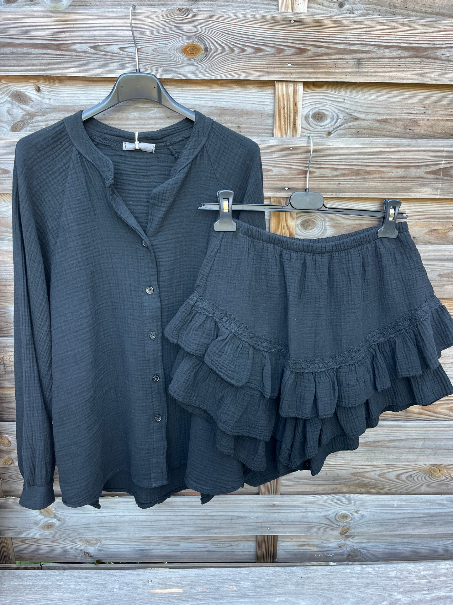 Ensemble en gaze de coton