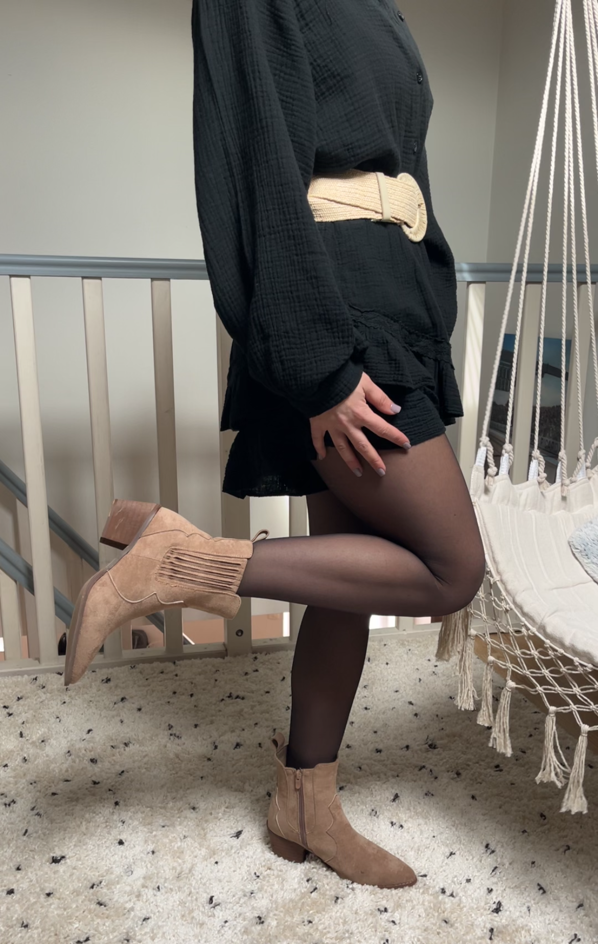 Bottines marron