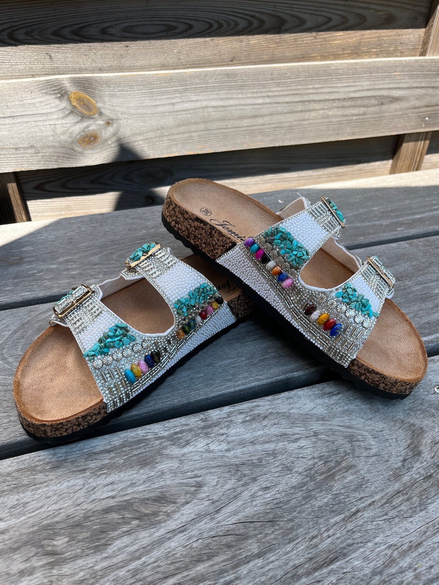 Sandales perles