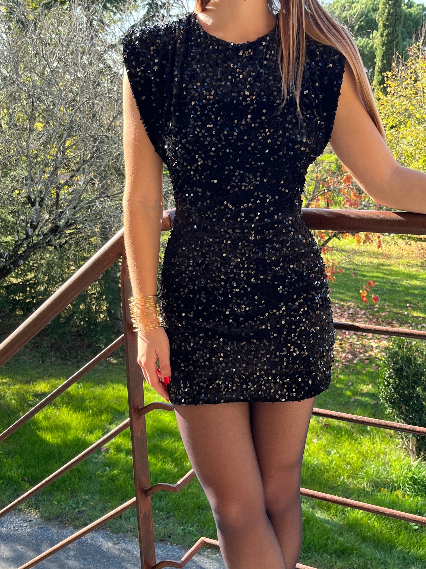 Robe à sequins