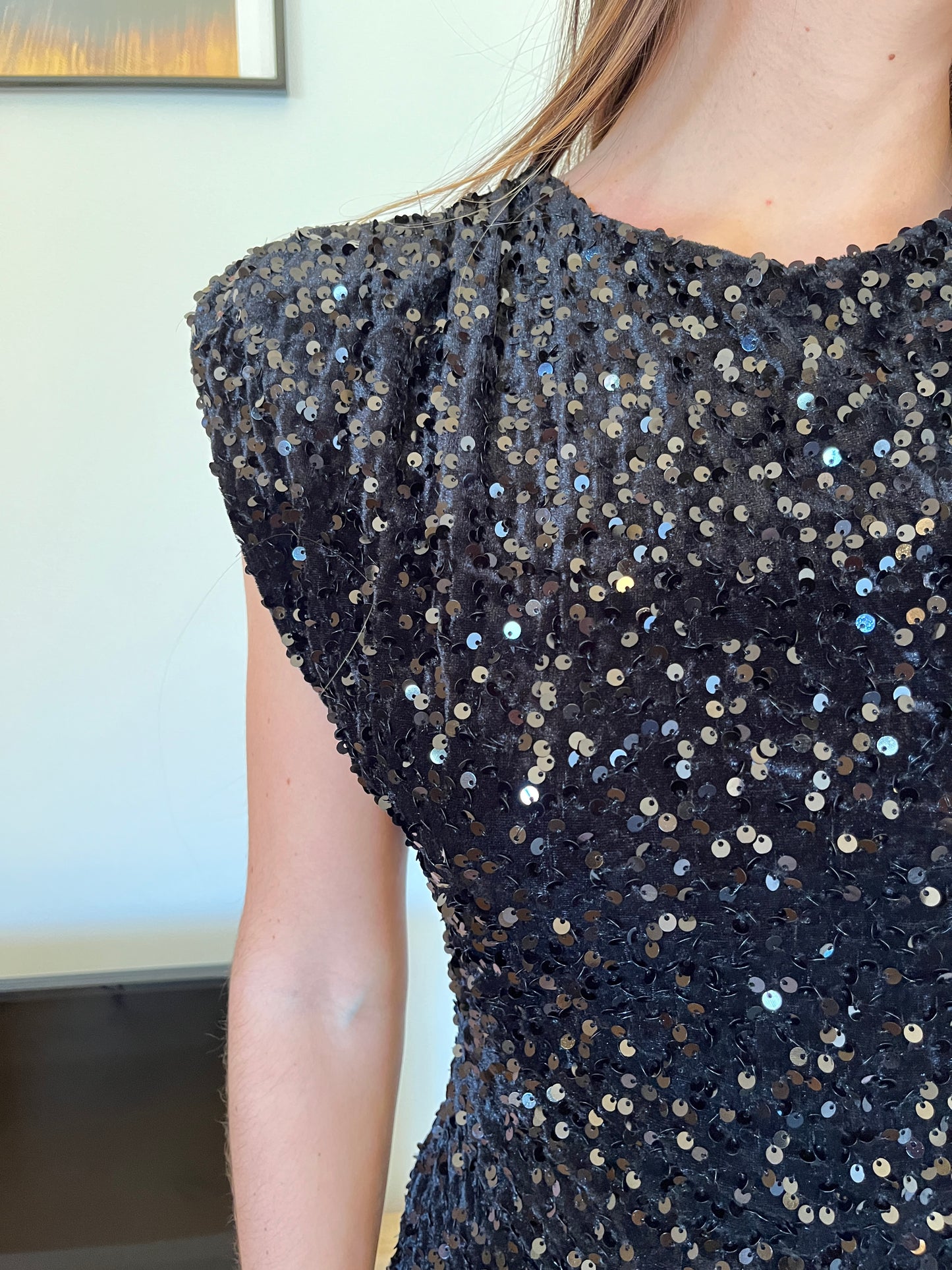 Robe à sequins