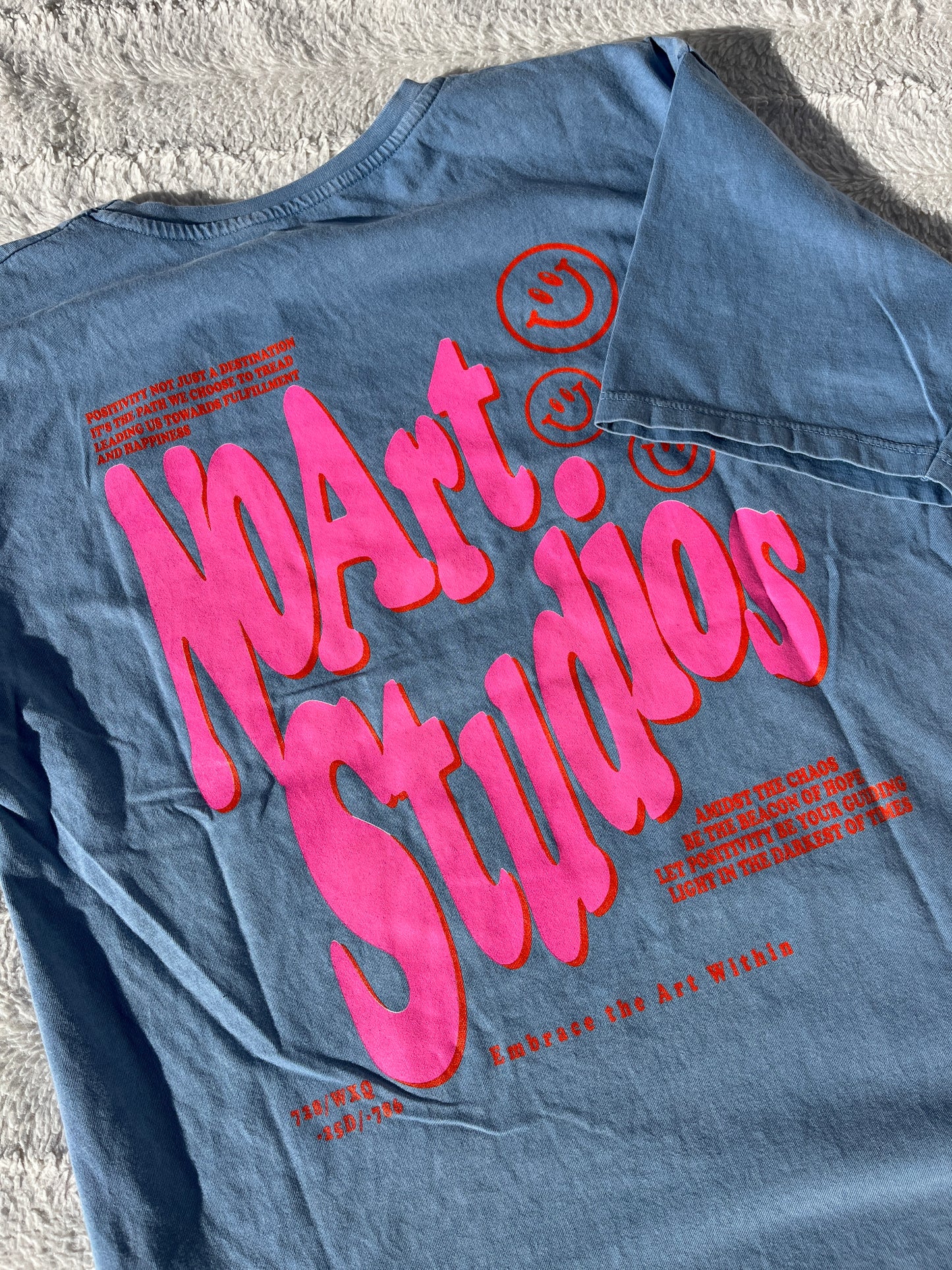 T-shirt Noart bleu