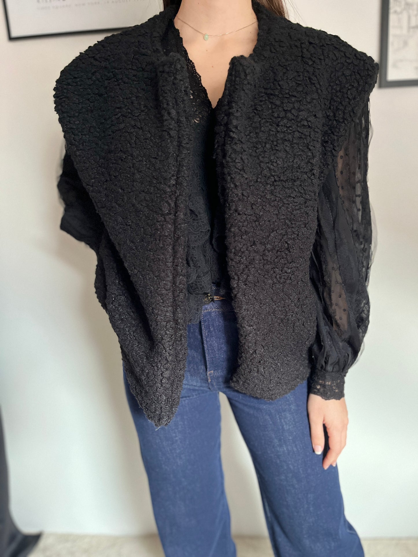 Veste Anaelle noire