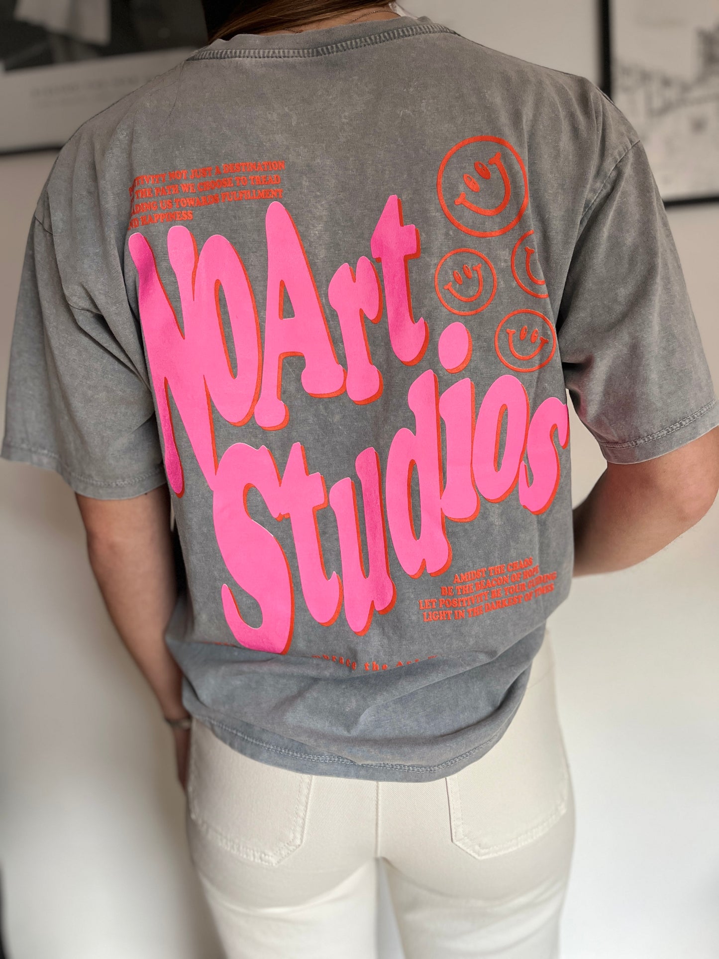 T-shirt Noart gris
