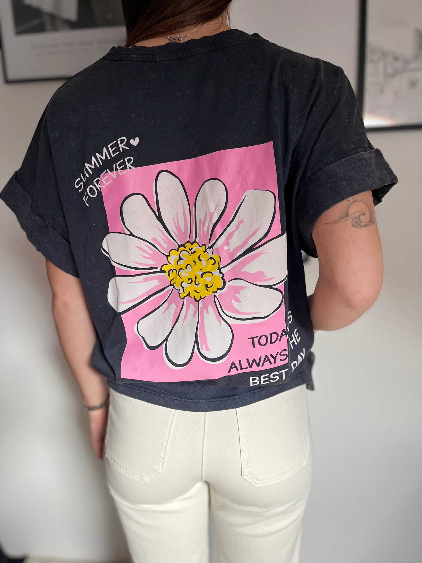 T-shirt Summer gris