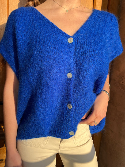 Pull Romy Bleu roi