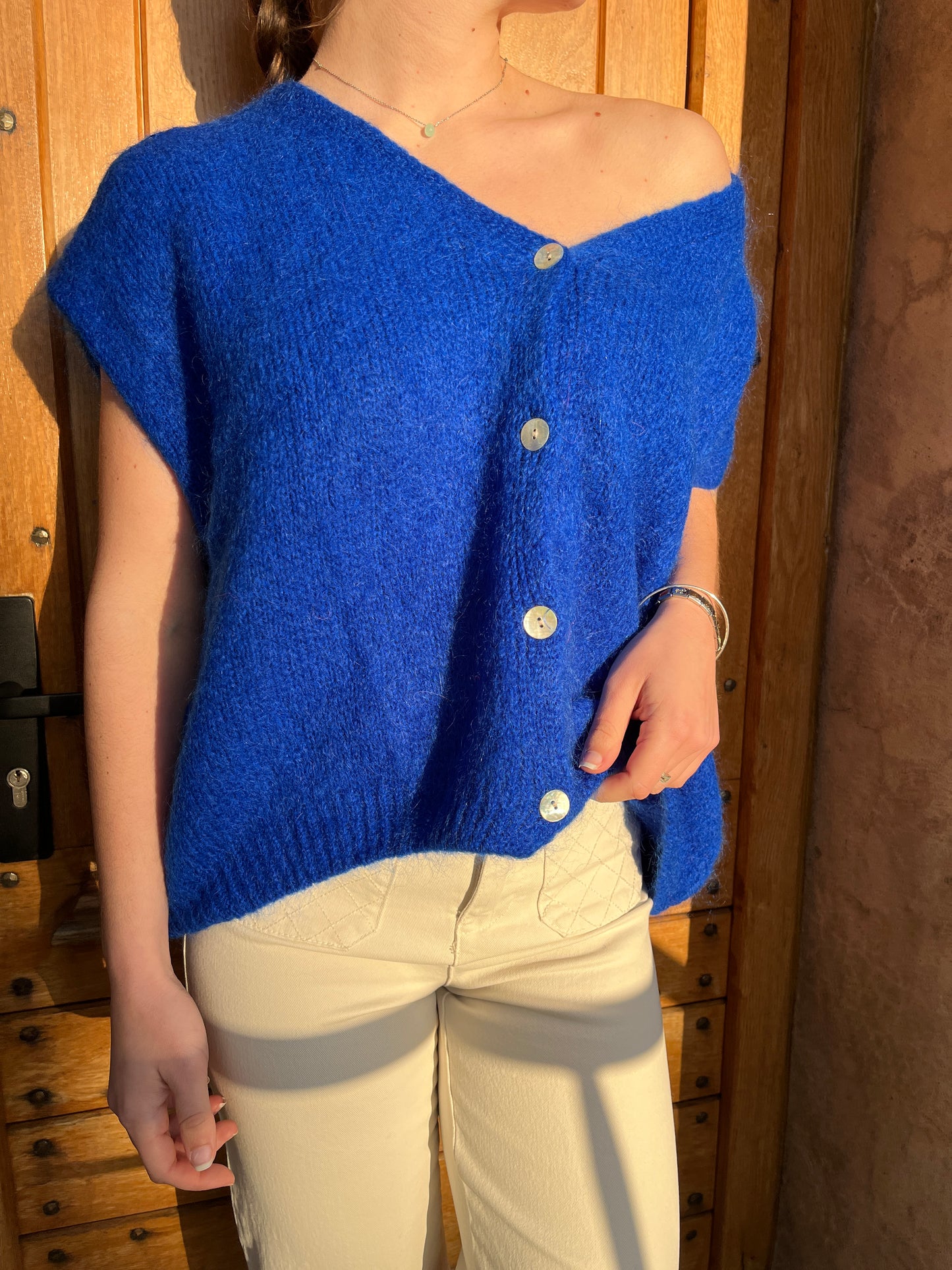 Pull Romy Bleu roi
