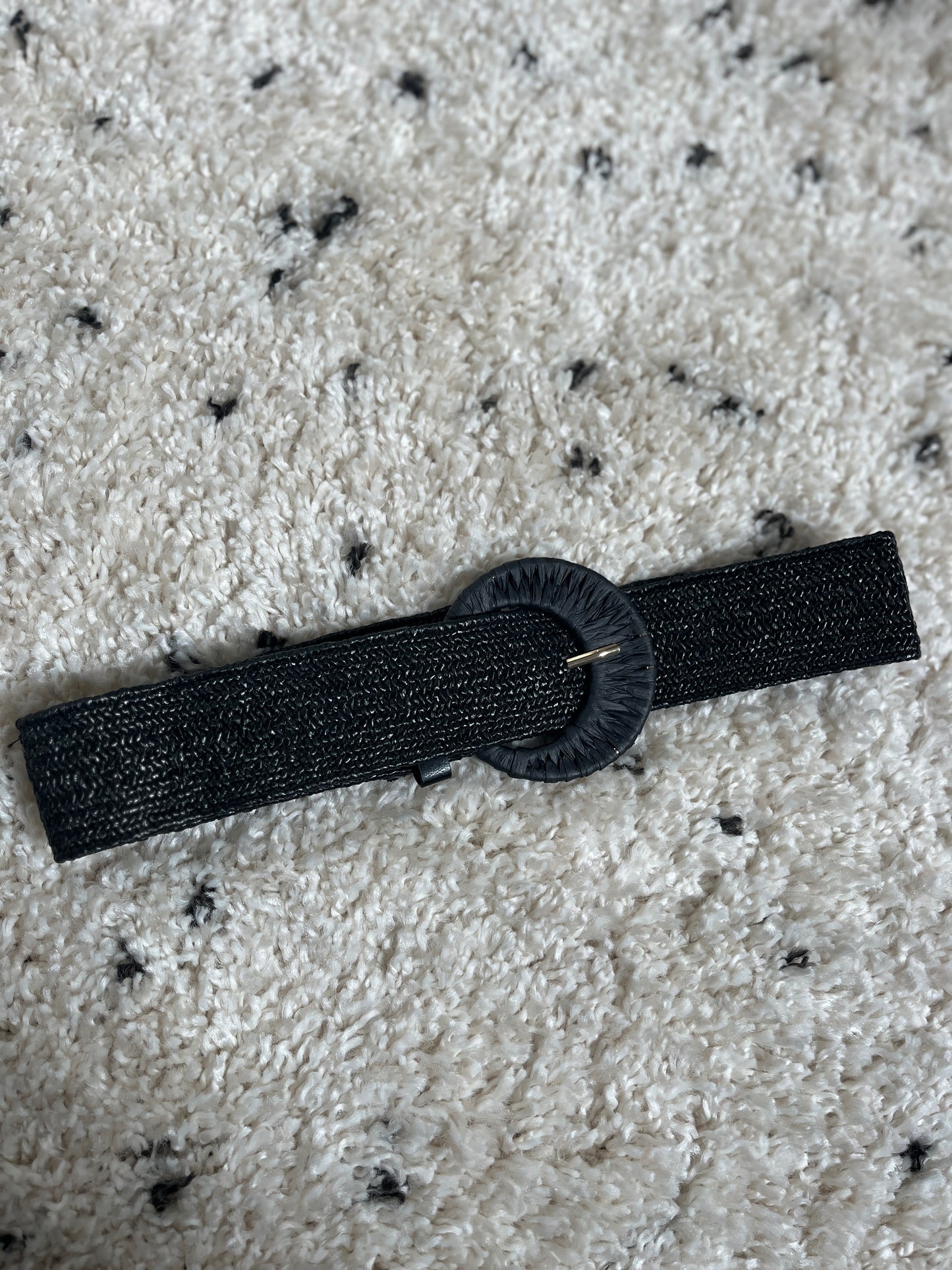 Ceinture raphia élastiqué