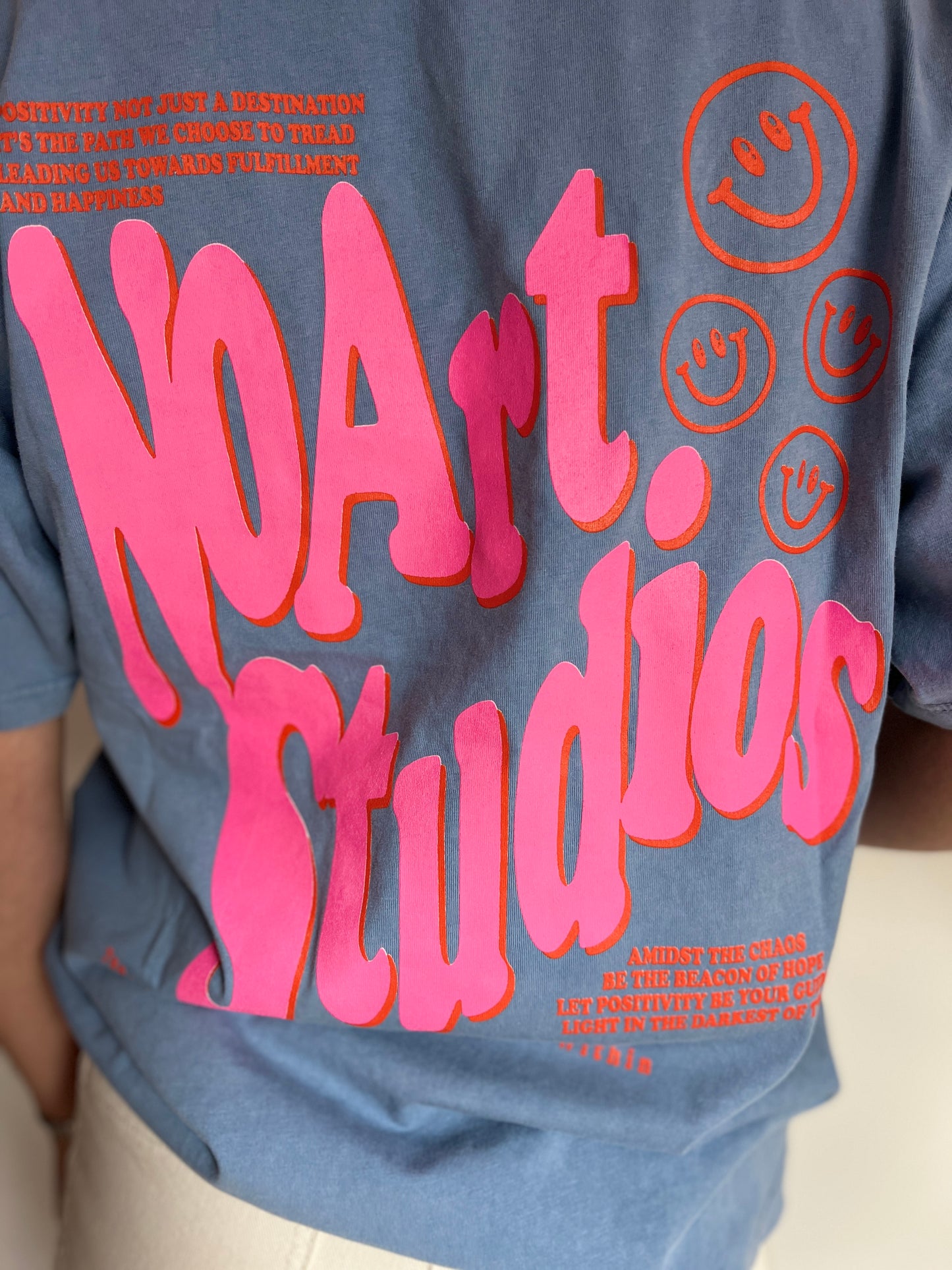 T-shirt Noart bleu